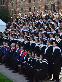 Graduation photograph